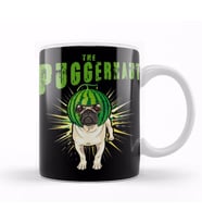 Pug Dog Puggernaut Life Funny Gift Kupa Bardak Porselen