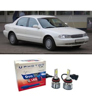 Kia Clarus Led Xenon Uzun + Kısa Far Ampulü H4 Duo Yeni Seri Beyaz