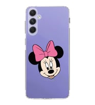 Samsung Galaxy A54  Kamera korumalı Kapak Minnie Mouse Tasarımlı  Şeffaf Kılıf
