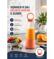 Günlük Kullanıma Uygun Kablosuz Smoothie ve Shake Blenderı
