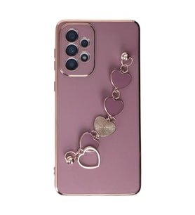 Samsung Galaxy A33 5g Kılıf Esila Silikon - Mor