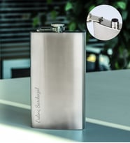 Kişiye Özel 300 Ml Çelik Cep Matarası