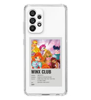Samsung Galaxy A13 Uyumlu Winx Club Poster Tasarımlı Şeffaf Telefon Kılıfı