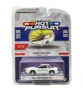 Greenlight 1993 Ford SSP 1/64 Model Araba (Beyaz)