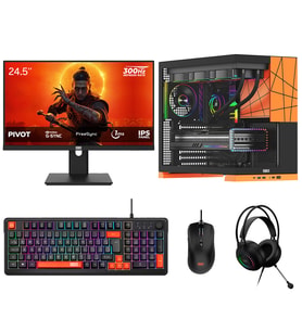 Dragos DRx8854 Ryzen 5 7500X3D 32GB DDR5 1TB NVMe 16GB RTX5080 24.5 İnç 300Hz 1ms Oyuncu Oem Paket