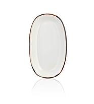 By Bone - Zest - ZT-29-OV - Oval Tabak - 29 cm - Gleam