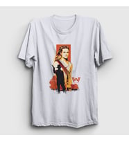 Presmono Unisex Beyaz Dolores Westworld T-Shirt 223133tt