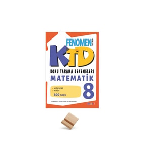 Fenomen LGS 8. Sınıf 2027 Konu Tarama Denemeleri Matematik + Telefon Standı