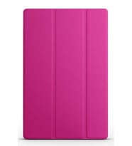 Huawei Honor Pad 8 Smart Cover Standlı 1-1 Tablet Kılıf (Pembe)