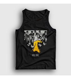 Presmono Unisex Siyah Gang Film Kill Bill Atlet