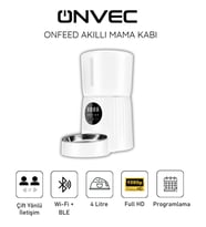 Onvec Onfeed Beyaz Akıllı Mama Kabı
