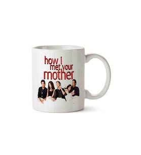 How I Met Your Mother Yellow Umbrella Porselen Kupa Bardak