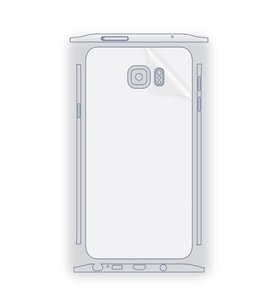 SChitec SAMSUNG Galaxy Note 5 Uyumlu Fullbody Arka Kaplama Hidrojel Koruyucu Film