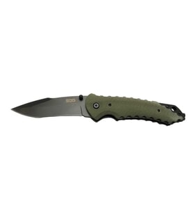 Sog Kiku Çakı Haki 22 Cm Deri Kılıf, Kemerlikli