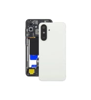 Samsung A26 Arka Kapak - Arka Pil Batarya Kapağı Kamera Lensli - SM-A266 Uyumlu (Beyaz)