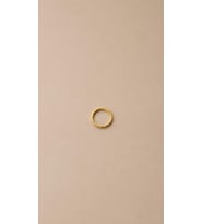 Gold Renk Desenli Minimal Halka Burun Piercing – Gümüs Şık Septum ve Nose Ring