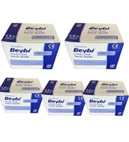 Beybi 21 G X 11/4" Steril Yeşil İğne Ucu 100 Adet 5 Kutu