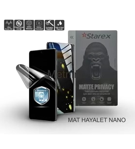 Huawei NOVA 16 PRO Uyumlu NANO Ekran Koruyucu Ultra İnce MAT HAYALET - STAREX