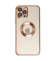 Apple İphone 12 Pro Kılıf Slot Silikon - Rose Gold