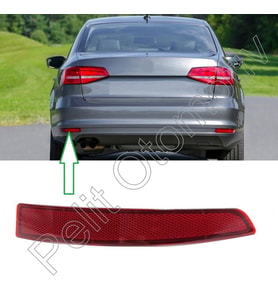 Jetta (2015-2018) Sol Tampon Reflektörü 5C6945105B