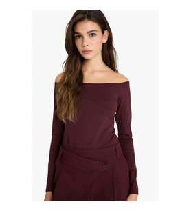 Defacto Bordo Kadın Bluz G5701AX/BR43