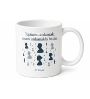 Sosyologlara İnsan Doğası Toplum Davranışı Gözlem Kupa Bardak Hediye