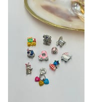 Byyeşo Renkli Araba Charm Seti