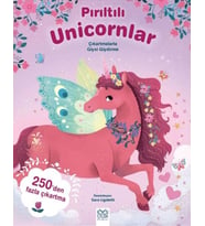 Pırıltılı Unicornlar – Çıkartmalarla Giysi Giydirme