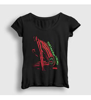 Presmono Kadın Siyah Low End Theory A Tribe Called Quest T-Shirt 555078tt