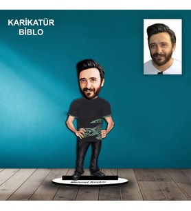 KİŞİYE ÖZEL ERKEK timsahlar TARAFTAR TASARIMLI KARİKATÜR BİBLO B38