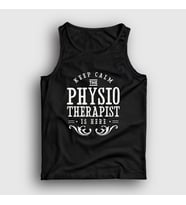 Presmono Unisex Beyaz Calm Hediye Physiotherapist Fizyoterapist Atlet 541940tt (Siyah)