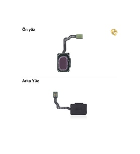 Samsung Galaxy S9 Plus Parmak İzi Filmi Mor Parmak izi film kablosu parmak izi sensörü filmi home tuşu film kablosu touch id film kablosu parmak izi soketi