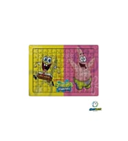 Ghostbastır Design Sünger Bob ve Patrick 99 Parça Ayaklı Puzzle – Dekoratif Çocuk Yapbozu 0201