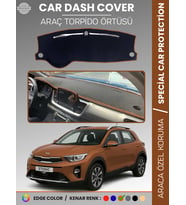 KİA STONIC (2017-2021) Torpido Örtüsü Ön Panel Halı Torpido Koruma Tam Uyum Araca Özel Kaymaz