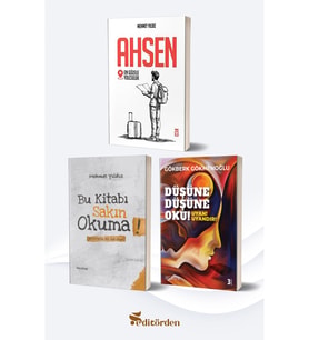 Ahsen En Güzele Yolculuk - Bu Kitabı Sakın Okuma! (Yazar: Mehmet Yıldız) / Düşüne Düşüne Oku! (Yazar: Gökberk Gökmenoğlu)