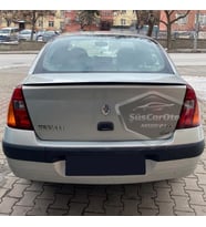 Renault Clio 2 Symbol 1998-2008 Sedan Uyumlu Bagaj Üstü Spoiler Çıtası Piano Black Parlak Siyah