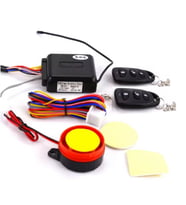 Motosiklet Uzaktan Çalıştırmalı 125db Alarm Seti Yedek Anahtarlı