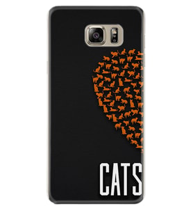 Samsung S7 Edge S20 Fe Plus Ultra S21 S22 Kılıf Boyun Askılı Silikon Cats 1792