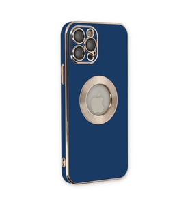 iPhone 12 Pro Max Kılıf Store Silikon - Mavi