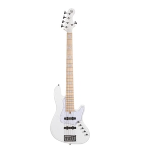 Cort NJS5WHT Bas Gitar  5 Telli Aktif - Beyaz