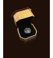 Yakut İşleme Ve pırlanta Dizilı (Gold)