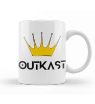 OutKast Logo Art Kupa Bardak Porselen