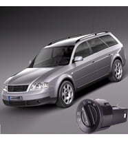 Audi A6 Far Anahtarı Yükseklik Ayarlı 1997--2005