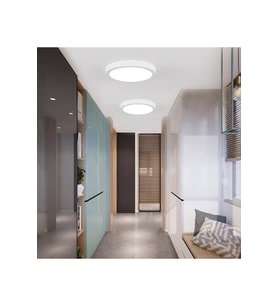 KORÇAM Aydınlatma Glop Armatürü Led Avize Aplik Balkon Banyo Koridor Lambası Led (BEYAZ)