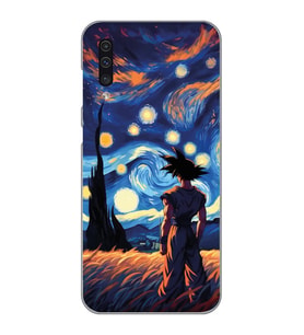Samsung Galaxy A50 - A30S - A50S Uyumlu Dragon Ball Tasarımlı Şeffaf Telefon Kılıfı
