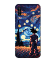 Samsung Galaxy A50 - A30S - A50S Uyumlu Dragon Ball Tasarımlı Şeffaf Telefon Kılıfı