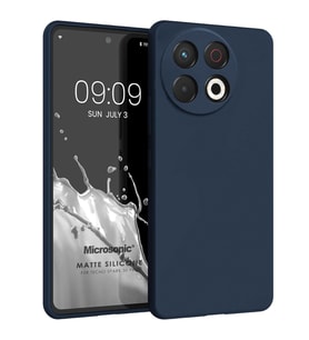 Microsonic Matte Silicone TECNO Spark 30 Pro Kılıf Lacivert (Lacivert)