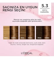Excellence Creme Saç Boyası 5.3 Koyu Karamel