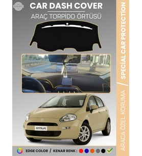 FIAT PUNTO GRANDE (2005-2018) Torpido Örtüsü Torpido Koruma Tam Uyum Kaymaz Kolay Montaj