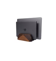 laptop stand - ahşap dikey laptop standı - laptop şarj stand